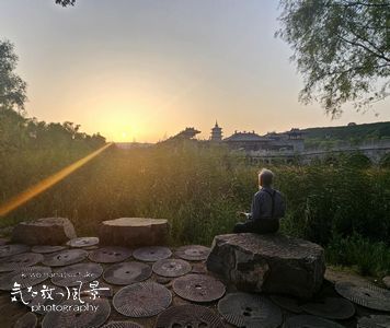 夕日観気・サスペンダー仙人 夕日観気・サスペンダー仙人